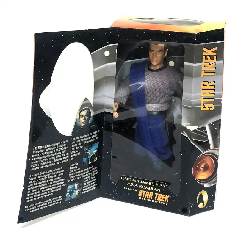 Playmates Star Trek Captain James Kirk As A Romulan Classic Edition 65514 NOS