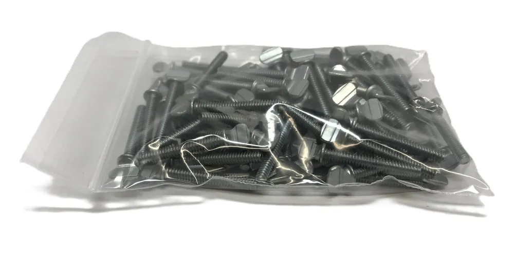 Unbranded 6-32 x 1" Spade Thumb Screw [Lot of 70] NOS