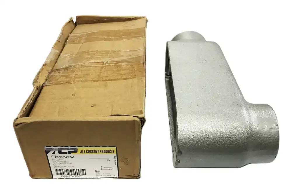 CP Malleable Iron 2 inch Conduit Body LB200M