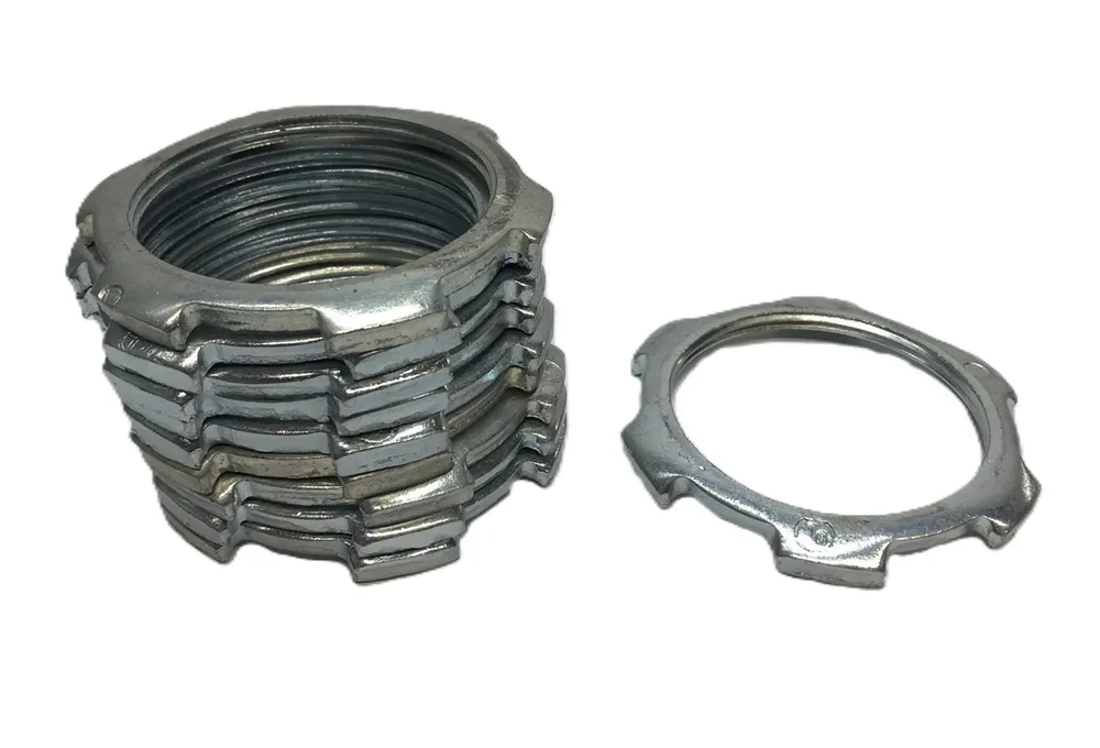 Unbranded 2" Conduit Lock Nut [Lot of 10] NOS