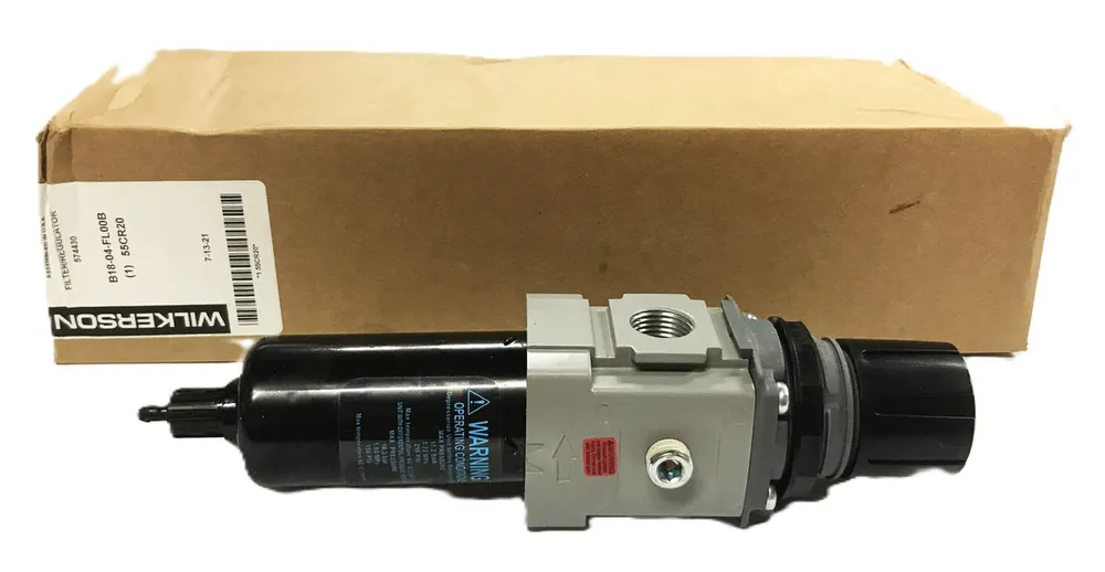 Wilkerson Pneumatic System Filter Regulator B18-04-FL00B NOS