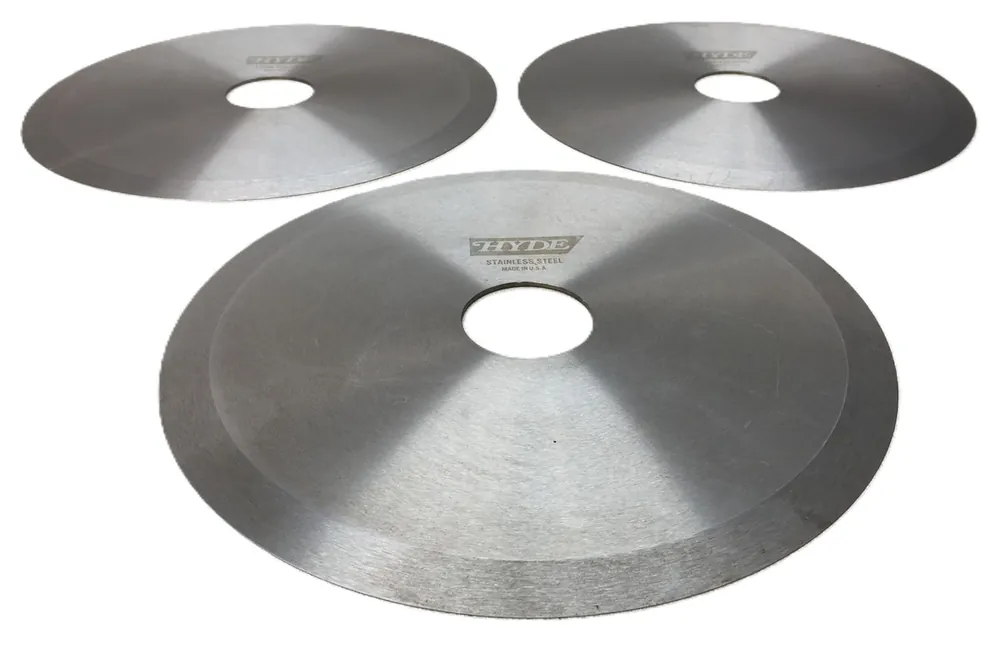 Hill Parts HYDE 6" Dia. x 1-1/2" Bore SS Cutting Circular Blade [Lot of 3] NOS