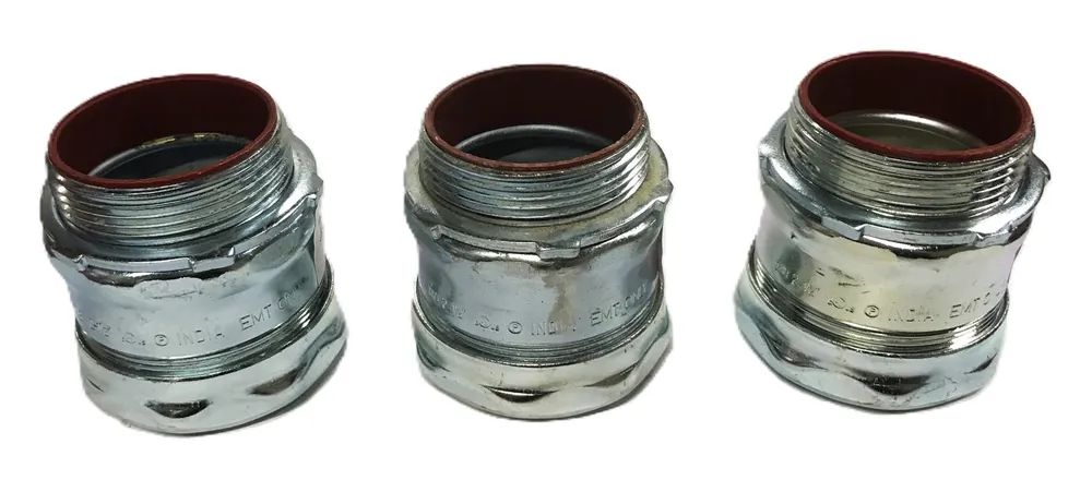 Thomas & Betts 2-1/2 inch EMT Only Compression Coupling TC117A [Lot of 3] NOS