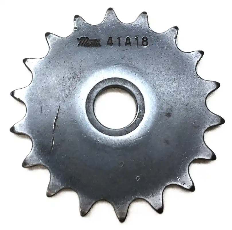 Martin 18-Tooth Roller Chain Sprocket w/ .75" Bore 41A18 USED