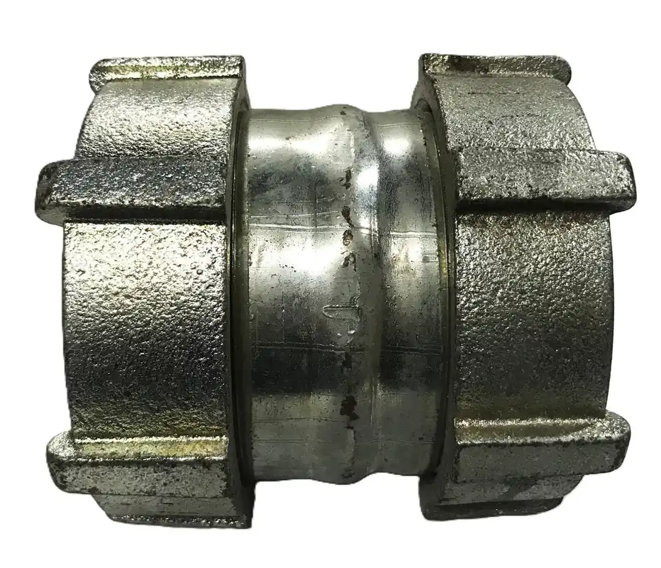 Unbranded 3/-1/2 inch Steel/Iron Compression Coupling NOS