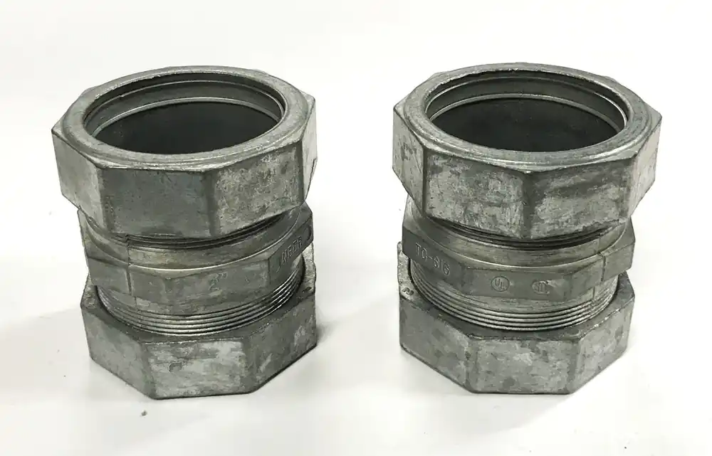 Neer 2 inch Compression Conduit Coupling TC-616 [Lot of 2] NOS