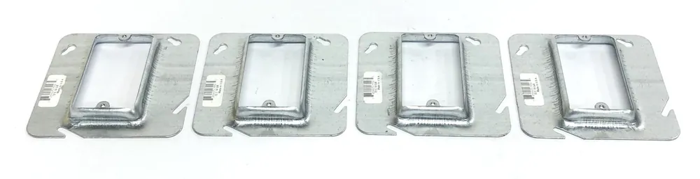 Steel City Square Receptacle Cover 72 C 14 5/8 [Lot of 4] NOS