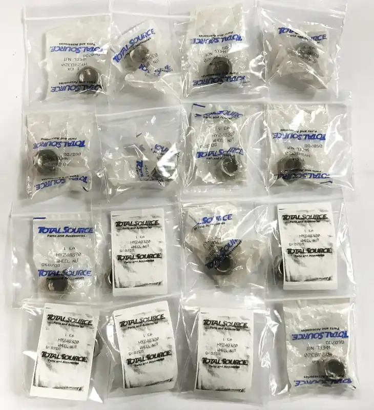 Total Source Hyster Forklift Wheel Nut HY248320 [Lot of 16] NOS