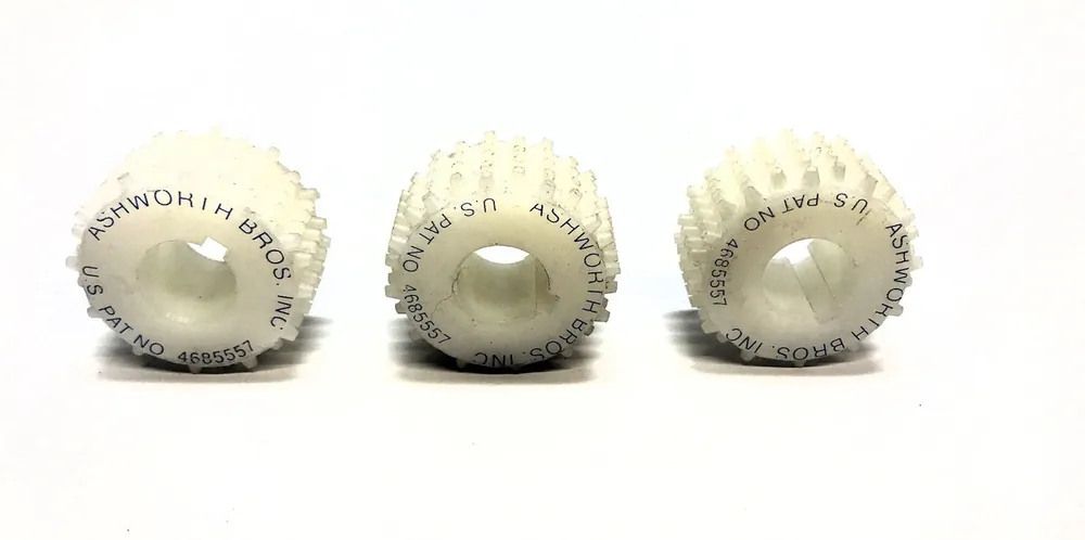 Ashworth 3/4" Bore Plastic Idle Drive Sprocket W/ 3/16" Keyway [Lot of 3] NOS