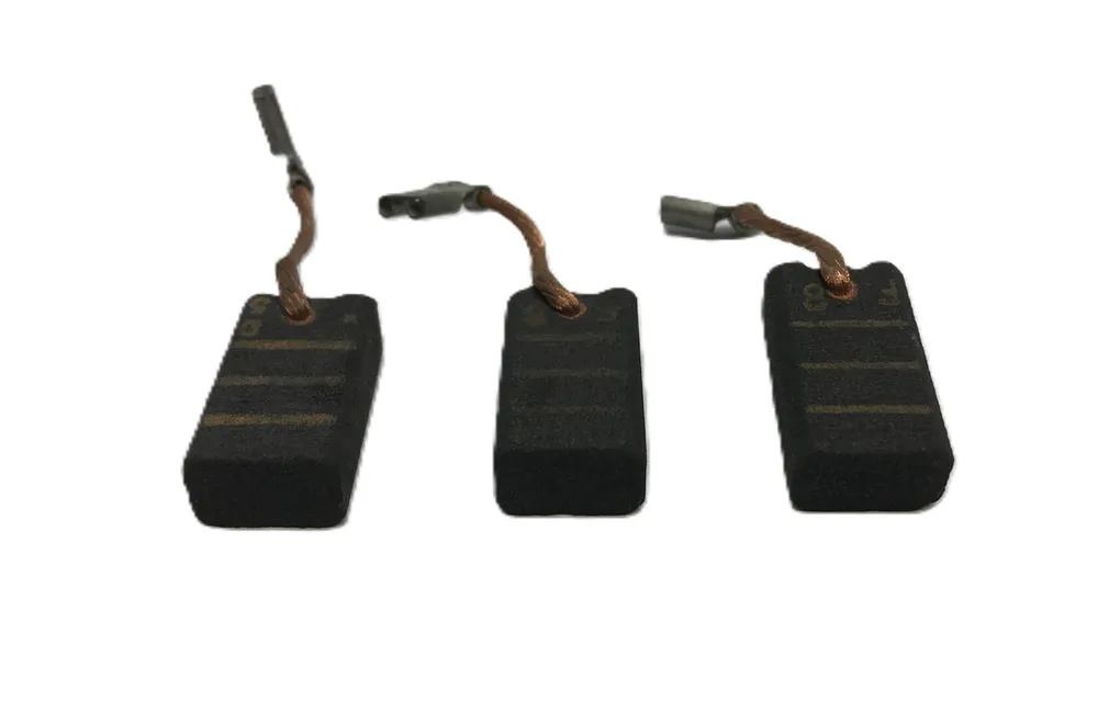 Unbranded 3/8 x 5/8 x 1-1/8" Carbon Motor Brush 411609-21A [Lot of 3] NOS