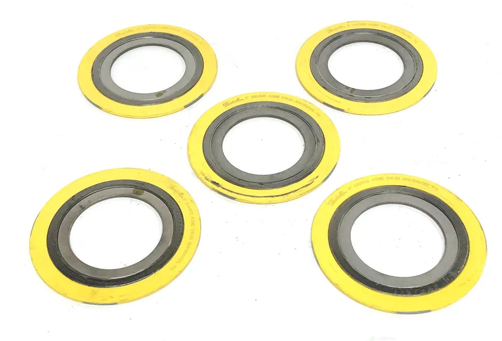 Flexitallic 3 Inch B16.20 Gasket 304/304/SEL FG [Lot of 5] NOS