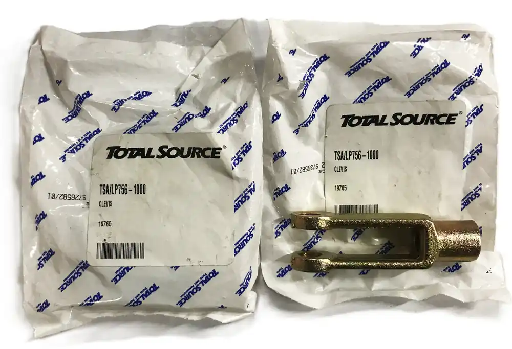 Total Source Clutch Rod Clevis LP756-1000 [Lot of 2] NOS