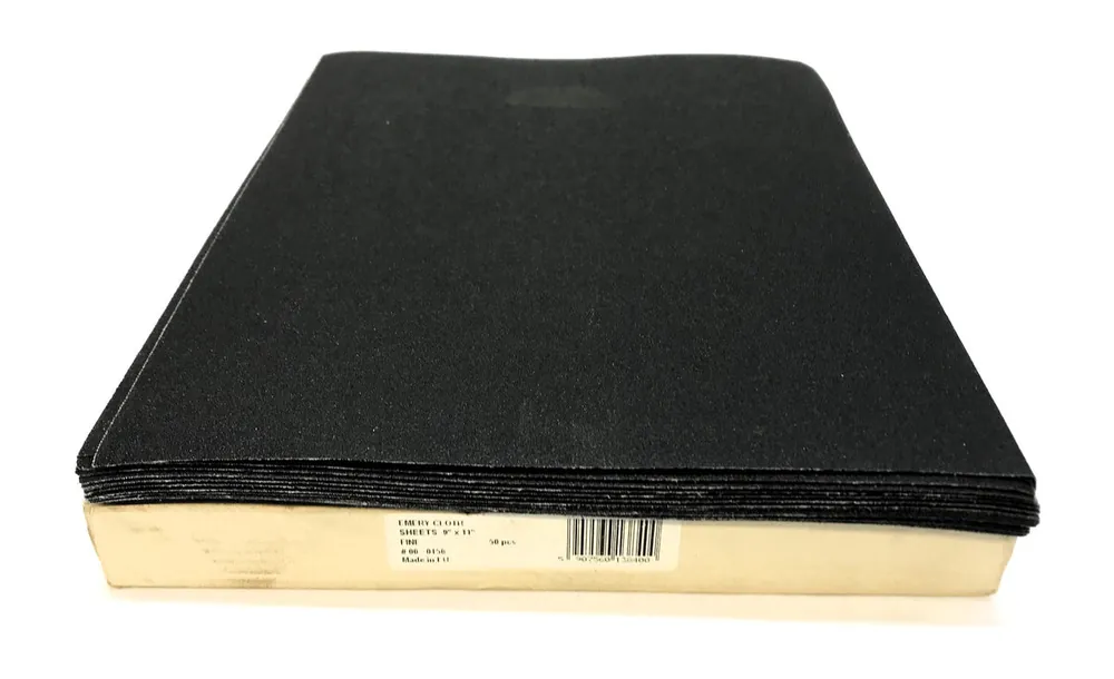 Emery Pack of (25) 9 x 11" Sanding Sheet Fine 00-150 00378034 NOS