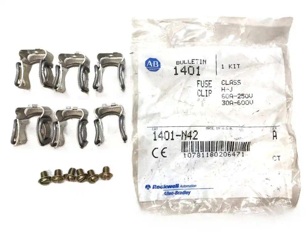 Allen-Bradley Fuse Clip Kit 1401-N42 NOS
