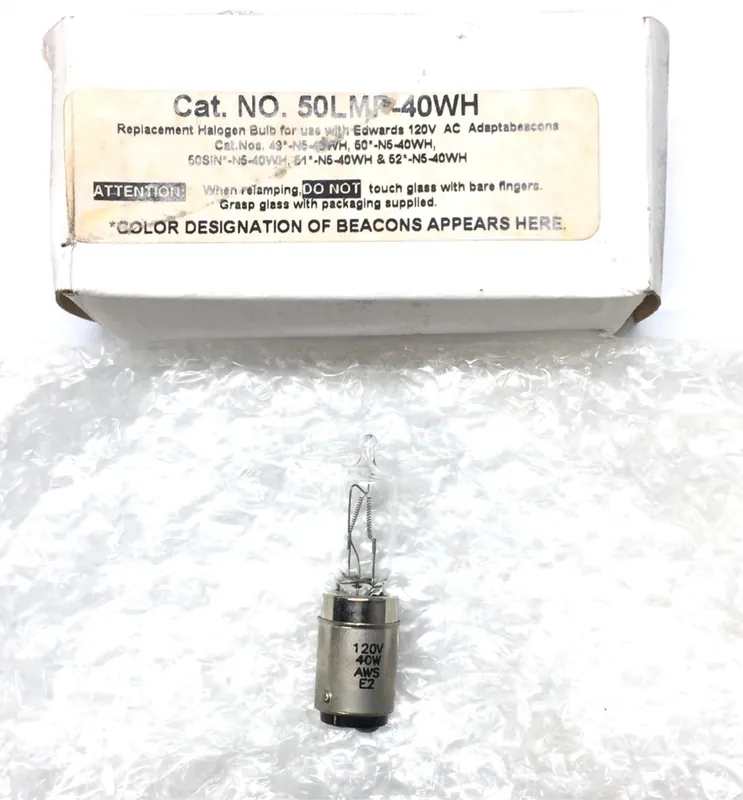 Edwards Adaptabeacon Light Bulb 50LMP-40WH NOS