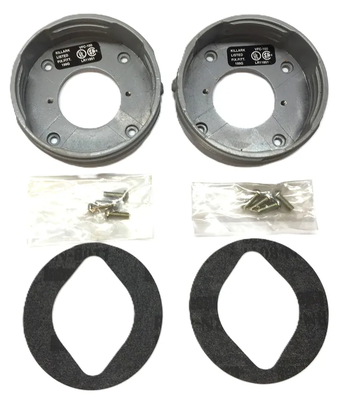 Killark Fixture Cap for use on 'V' Series VFC-100 (Missing Gasket) NOS