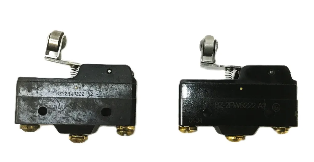 Micro Switch Roller Lever Micro-Switch BZ-2RW8222-A2 [Lot of 2] NOS