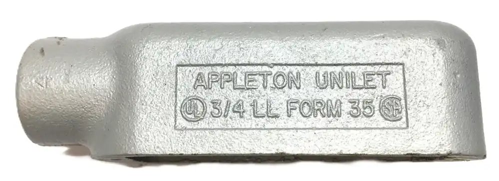 Appleton Unilet 3/4LL Form 35 (7.5 cu.in) Conduit Body NOS