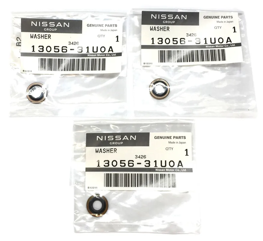 Nissan Camshaft Bracket Washer 13056-31U0A [Lot of 3] NOS