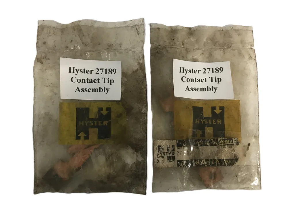 Hyster Contact Tip Assembly 27189 [Lot of 2] NOS