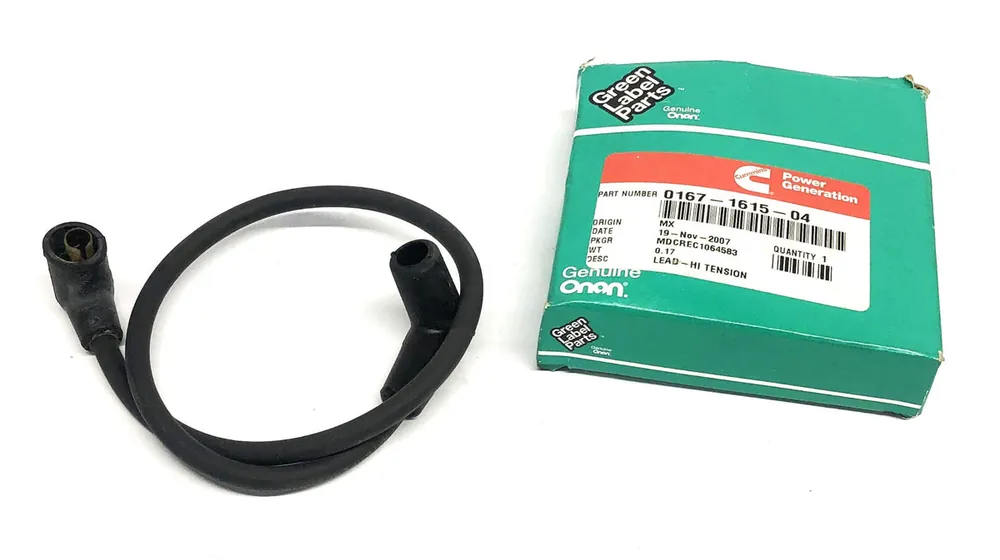 Cummins Onan Spark Plug Wire Kit 167-1615-04 NOS