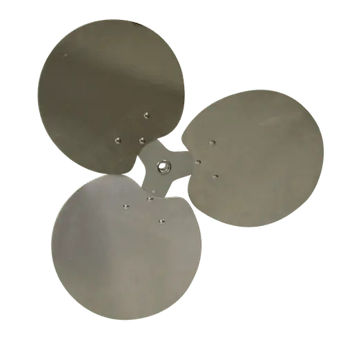 3-Blade 16″ Free Air Propeller, CCW, 23° Pitch (Hub)