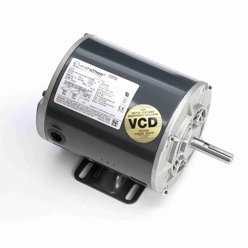 1HP 3PH 56 4P TEFC 1800 230/460V WB