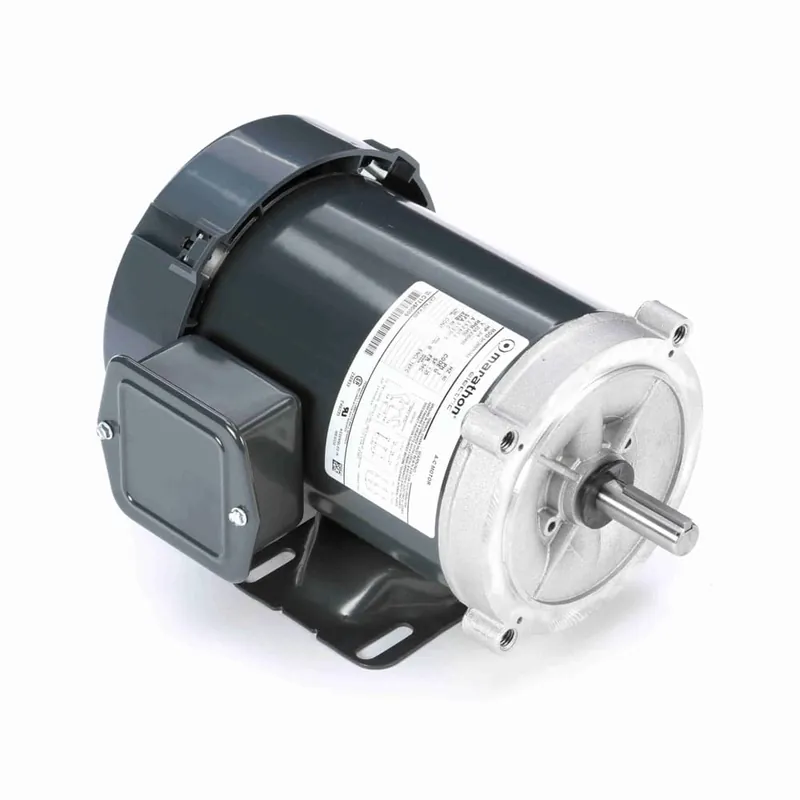 3/4HP 3PH 56C 2P TEFC 3600 208-230/460V WB