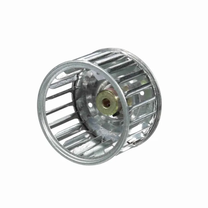 Single Inlet Blower Wheel, 3″ X 1.88″ X 1/4″, CW
