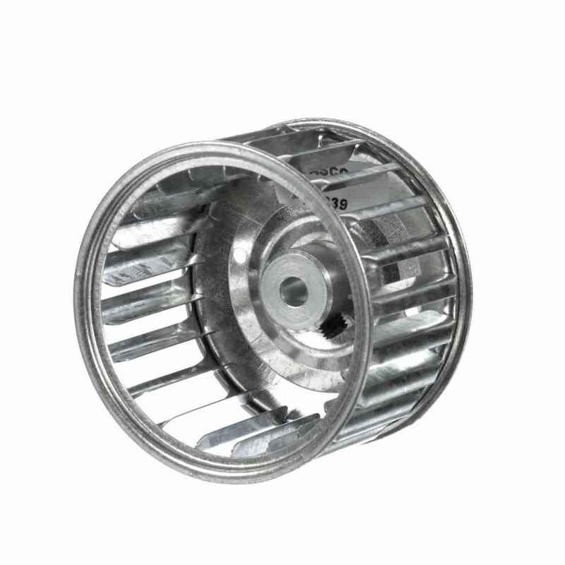 Single Inlet Blower Wheel, 3″ X 1.88″ X 1/4″, CCW