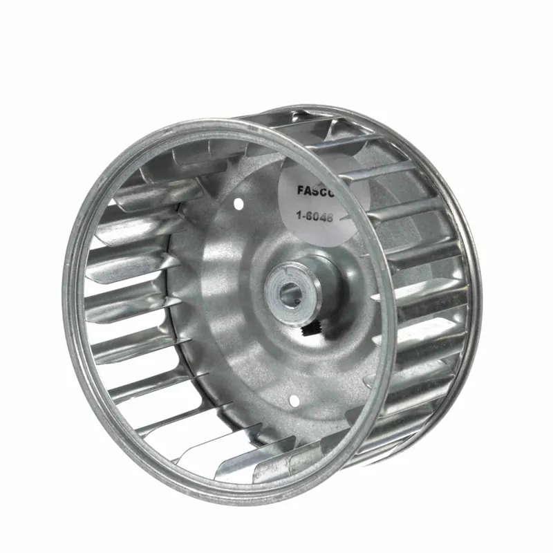 Single Inlet Blower Wheel, 4.25″ X 2″ X 1/4″, CCW