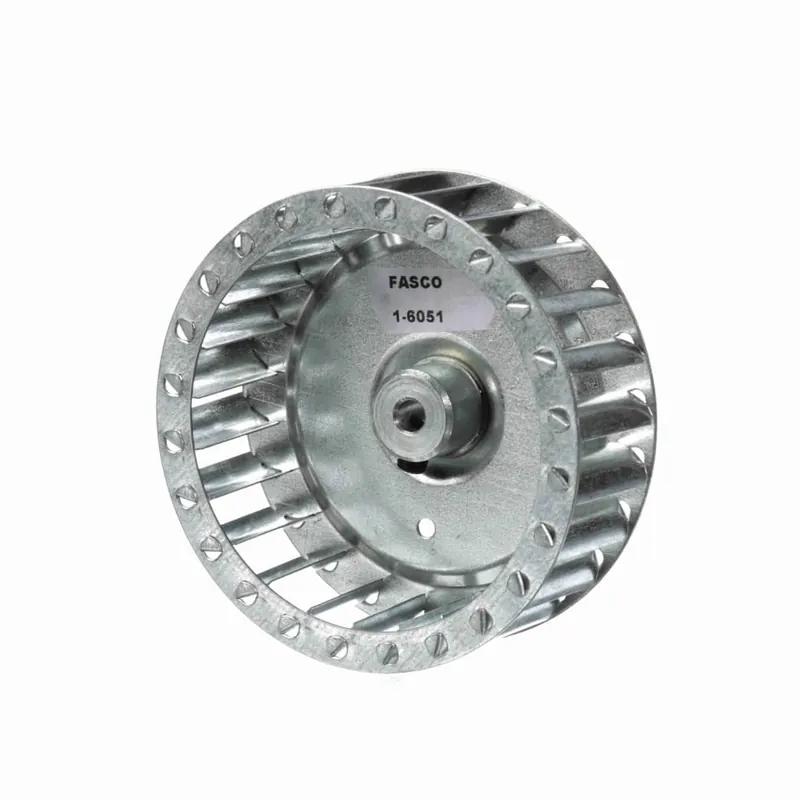 Single Inlet Blower Wheel, 3.84″ X 1.2″ X 5/16″, CCW