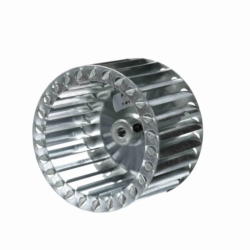 Single Inlet Blower Wheel, 4″ X 2.5″ X 1/4″, CCW