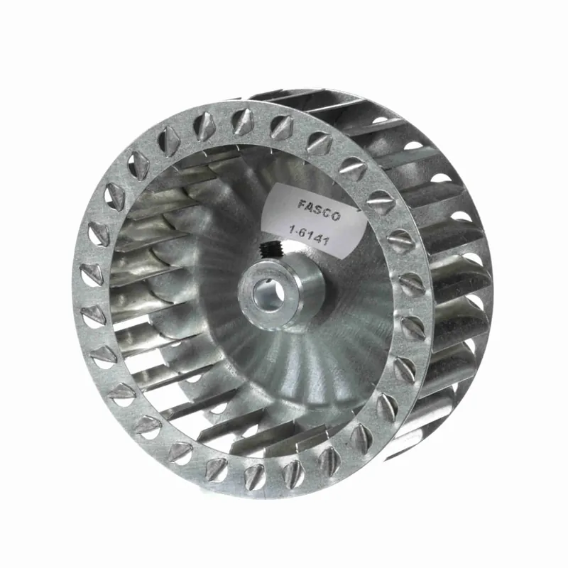 Single Inlet Blower Wheel, 4″ X 1.5″ X 5/16″, CCW