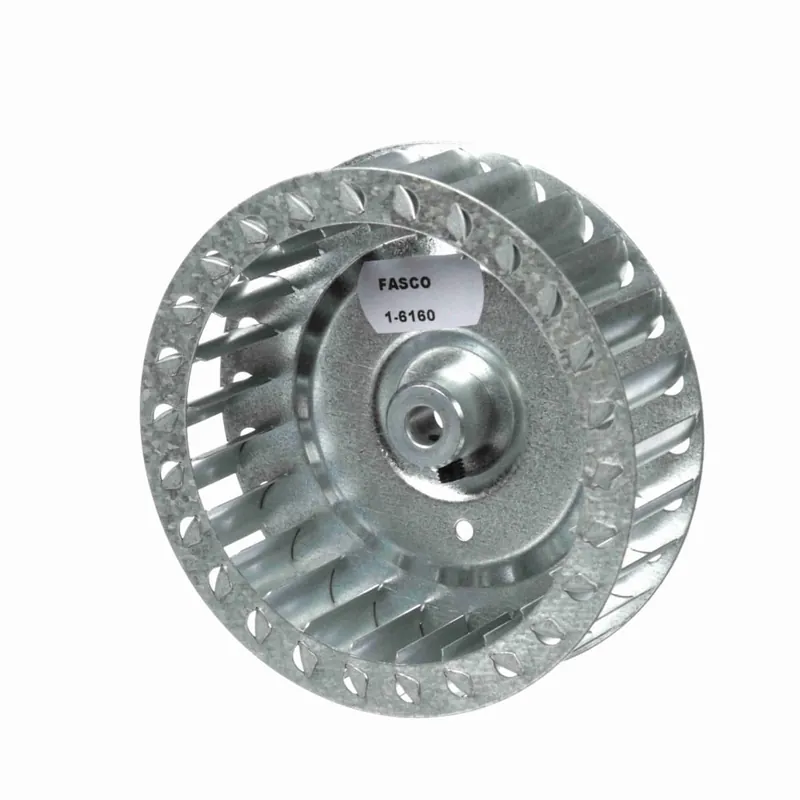 Single Inlet Blower Wheel, 4.53″ X 1.25″ X 5/16″, CW