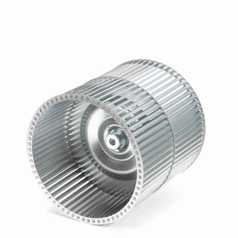 Double Inlet Blower Wheel, 9.5″ X 9.25″ X 1/2″, CW