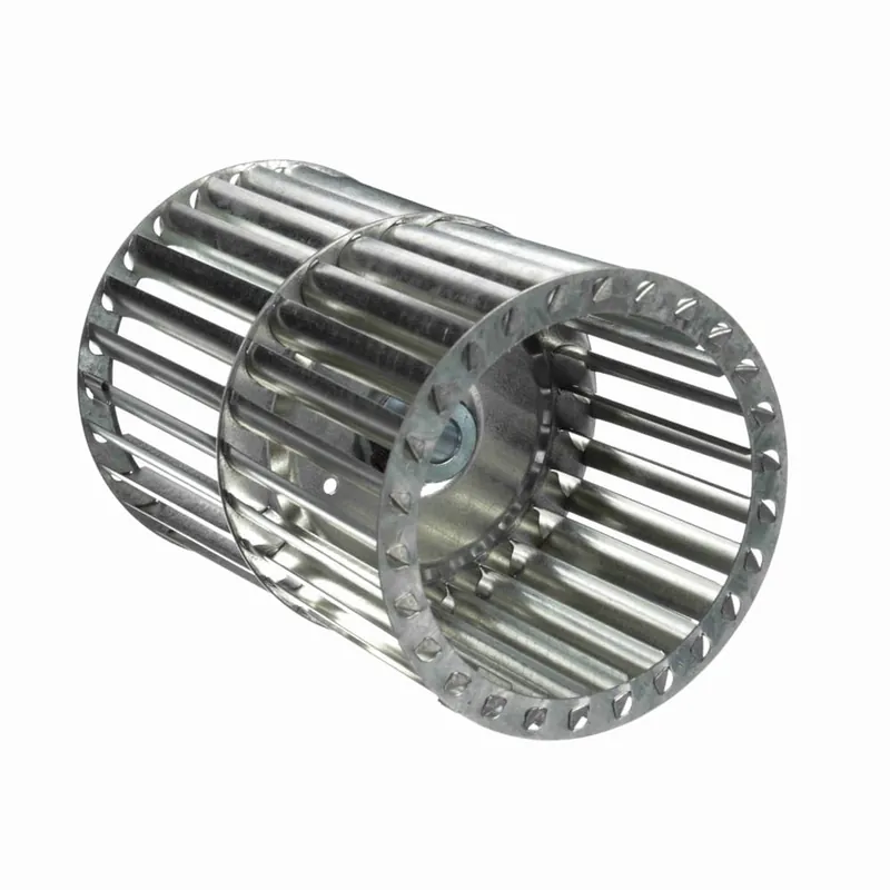Double Inlet Blower Wheel, 5.25″ X 6.88″ X 1/2″, CW