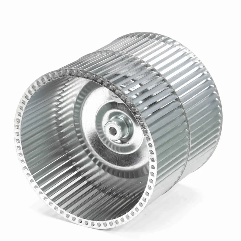 Double Inlet Blower Wheel, 9.5″ X 8″ X 1/2″, CW