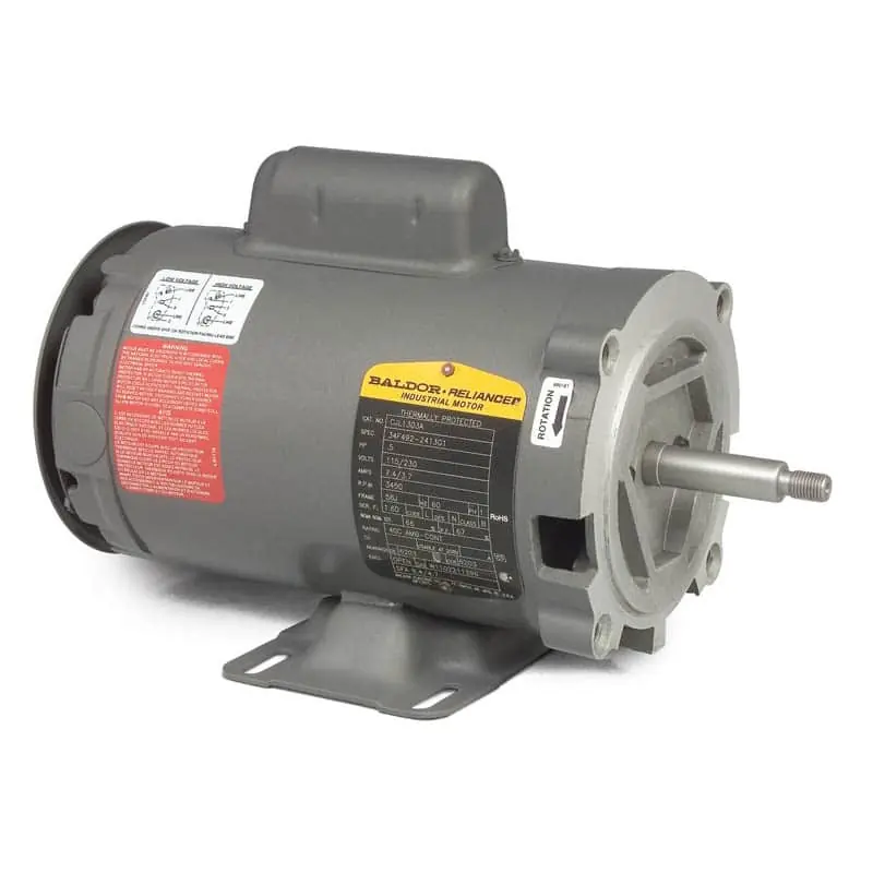 0.5HP 1PH 56J 3600 ODP JP WB AOL