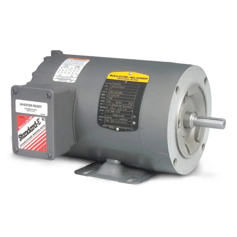 0.5HP 3PH 56C 1200 TENV WB