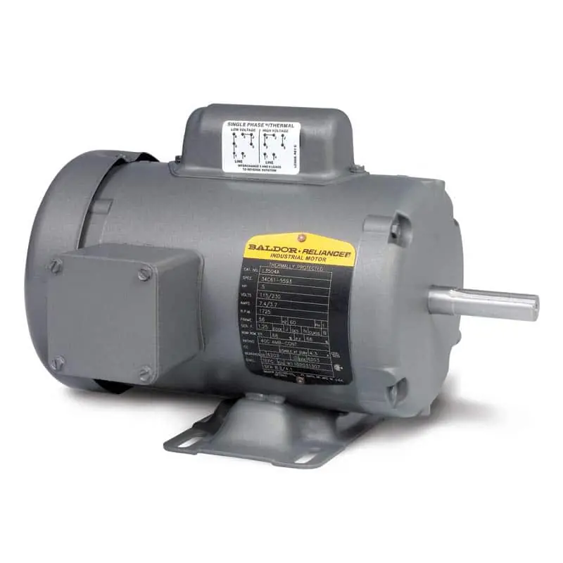0.17HP 1PH 48 1200 TEFC