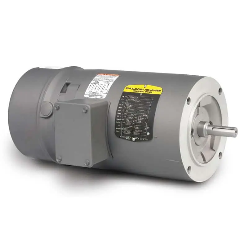 0.5HP 3PH 56C 1800 TENV BRAKE NB