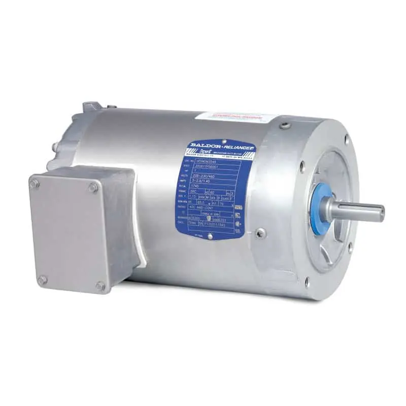 1HP 3PH 143TC 1800 TENV WD NB