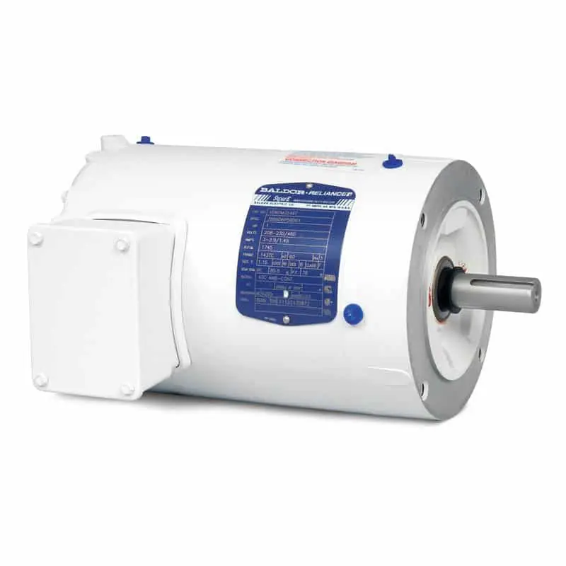 1HP 3PH 143TC 1800 TENV WD NB
