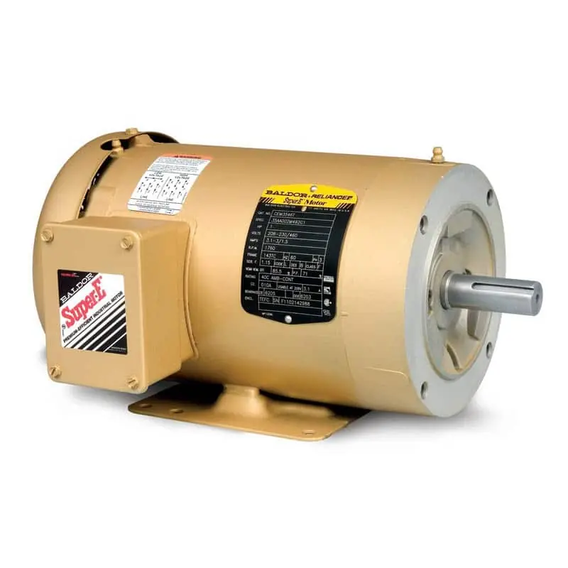 1HP 3PH 56C 1800 TEFC WB