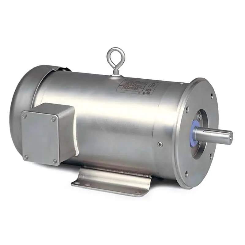 5HP 3PH 184TC 1800 TEFC SS WD WB