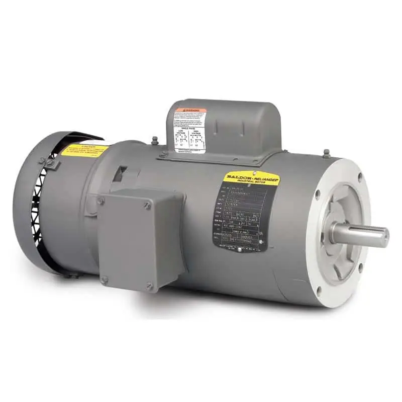 1HP 1PH 56C 1800 TEFC BRAKE NB
