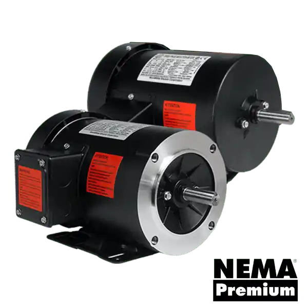 1HP 3PH 56C TEFC 1800 230/460V NB