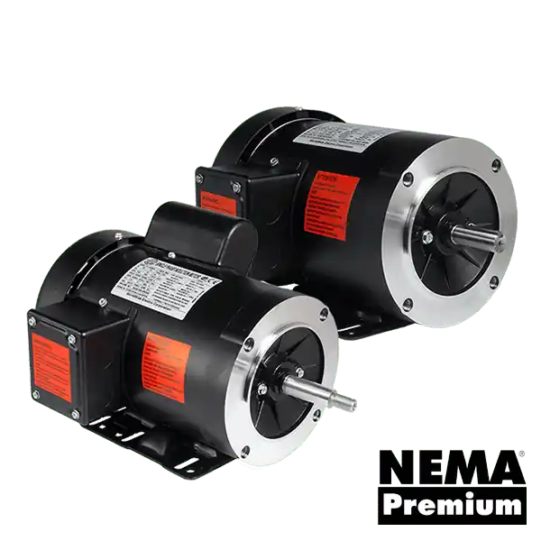 3/4HP 3PH 56J TEFC 3600 230/460V NB WB JP