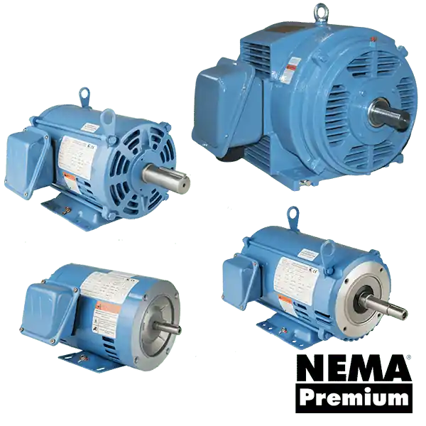 2HP 3PH 145T ODP 3600 230/460V WB